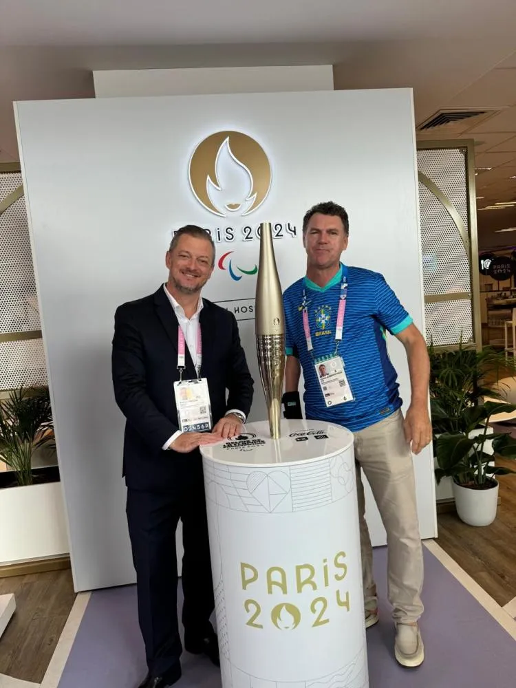 Deputado Iolando participa das Paralímpiadas, em Paris