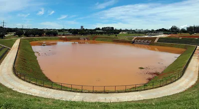 Bacia do Drenar DF enche pela primeira vez