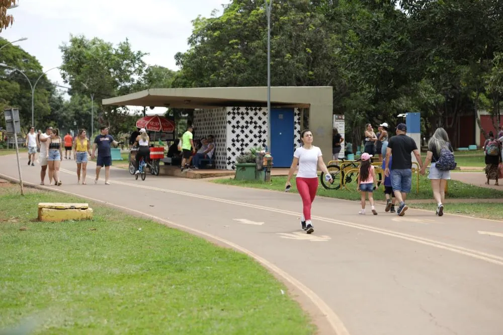 Campanha incentiva foliões a manter o Parque da Cidade limpo durante o Carnaval