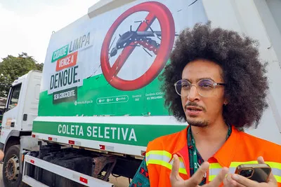 Aplicativo SLU Coleta DF permite acompanhamento em tempo real da rota dos caminhões de lixo