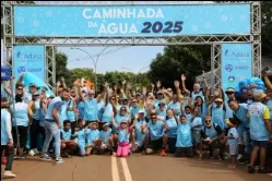 Mais de 1.500 pessoas participam da Caminhada da Água em defesa da preservação hídrica no DF