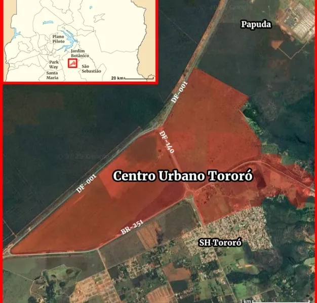 Governo projeta nova cidade para 117 mil habitantes no DF; veja onde