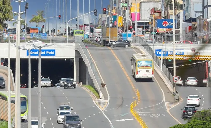 Maior obra viária deste GDF, Túnel Rei Pelé leva mais conforto, segurança e celeridade para rotina de motoristas e pedestres