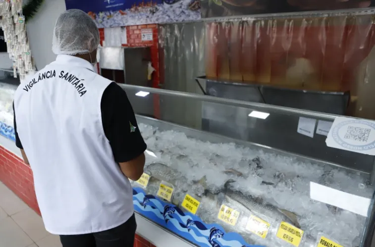 Vigilância Sanitária intensifica fiscalização de pescados para a Semana Santa