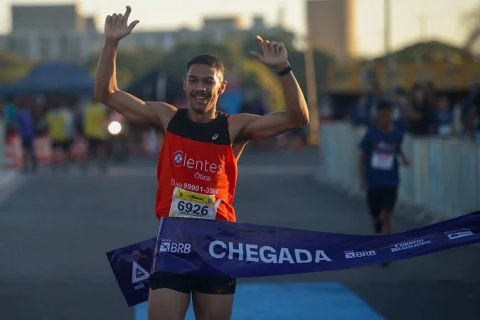 Vencedor dos 5km da Maratona Brasília é de Ceilândia (DF)