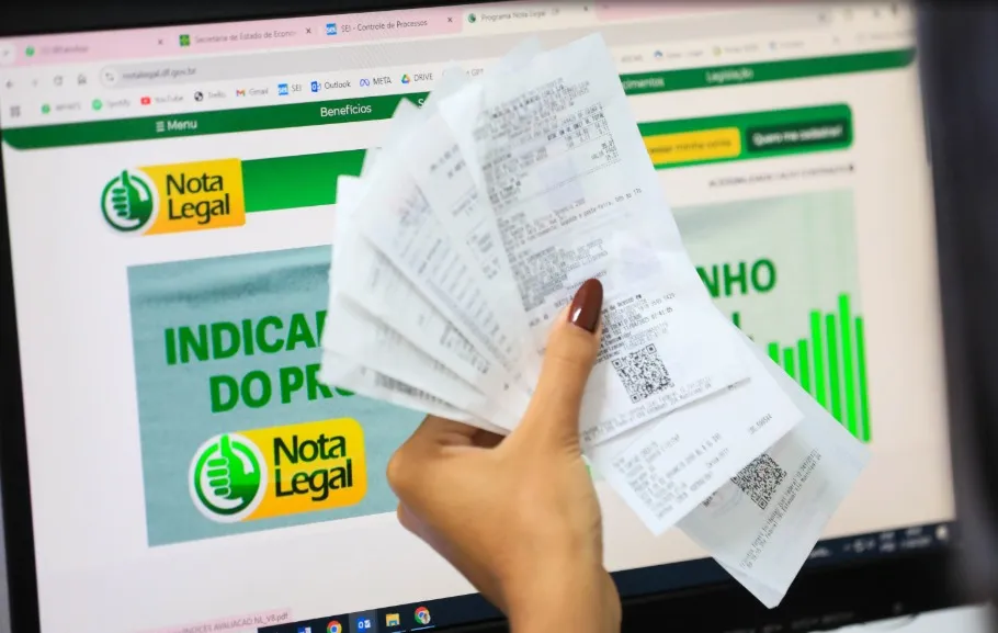 Contribuintes sorteados no Nota Legal ainda têm R$ 415 mil a receber