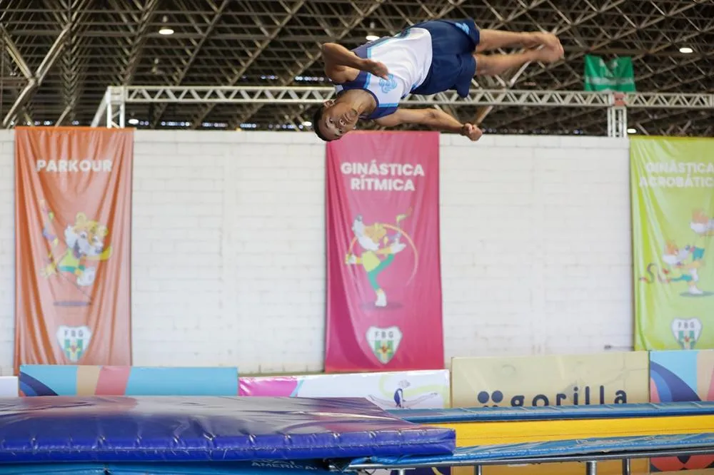 Ginasta brasiliense se destaca entre os quatro melhores do país no Troféu Brasil