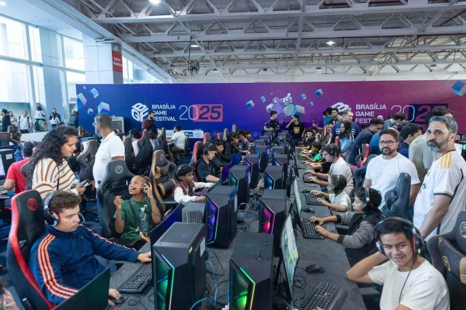 Brasília Game Festival atrai jogadores e entusiastas do mundo geek