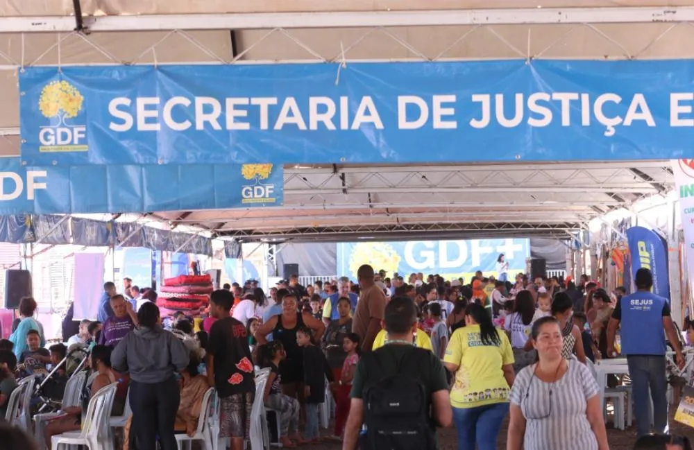 Santa Luzia recebe GDF Mais Perto do Cidadão com serviços públicos, cultura e solidariedade