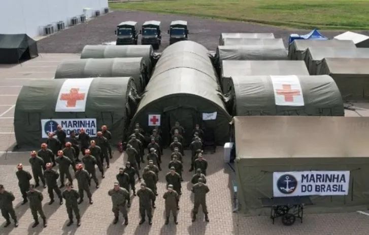 Por que tanques de guerra da Marinha estão no Parque da Cidade