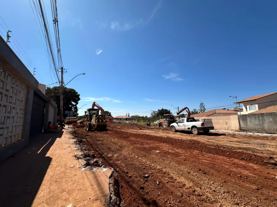 Obras chegam aos últimos 280 metros da Avenida da Misericórdia, em Vicente Pires