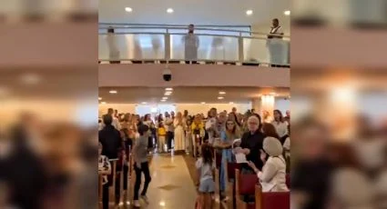 Cláudio Castro é aplaudido em missa após megaoperação no RJ