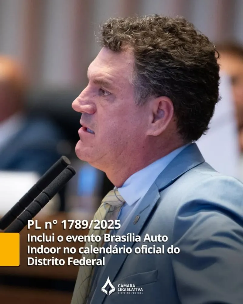 Deputado Iolando garante inclusão do “Brasília Auto Indoor” no calendário oficial de eventos do DF