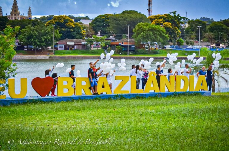 A ADMINISTRAÇÃO DE BRAZLÂNDIA SOLTA BALÕES, EM VEZ DE FOGOS