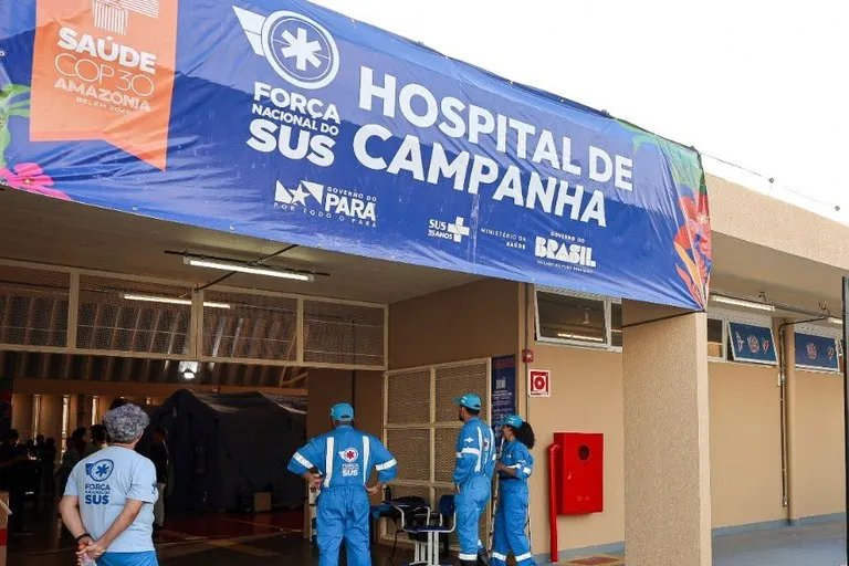 Governo do Brasil amplia estrutura do SUS para a COP30 com hospital de campanha em Belém