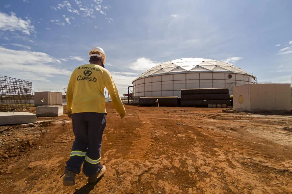 Novo reservatório de água beneficiará 80 mil pessoas em Águas Lindas