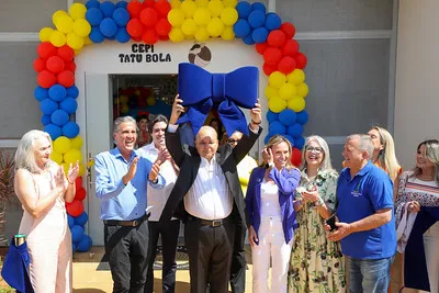 Governador Ibaneis Rocha inaugura nova creche em Samambaia e amplia rede de ensino para crianças em tempo integral