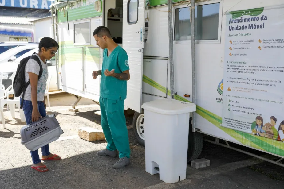 Hvep Móvel chega ao Itapoã com atendimento veterinário gratuito