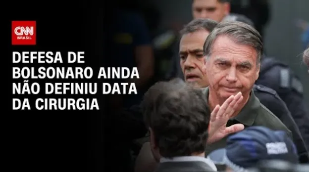 Bolsonaro passará por bloqueio anestésico antes de cirurgia de hérnia