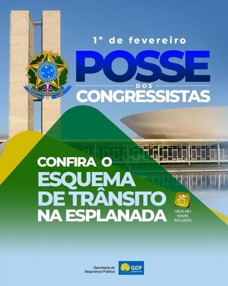 Segurança na retomada dos anos Legislativo e Judiciário