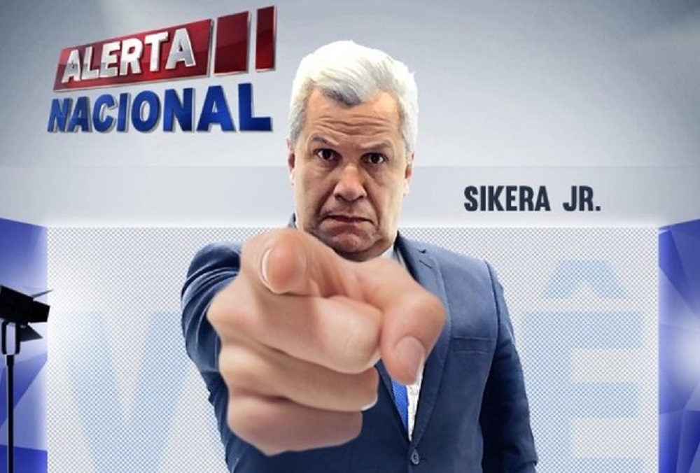 Esposa de Sikera Jr. diz que o apresentador está bem