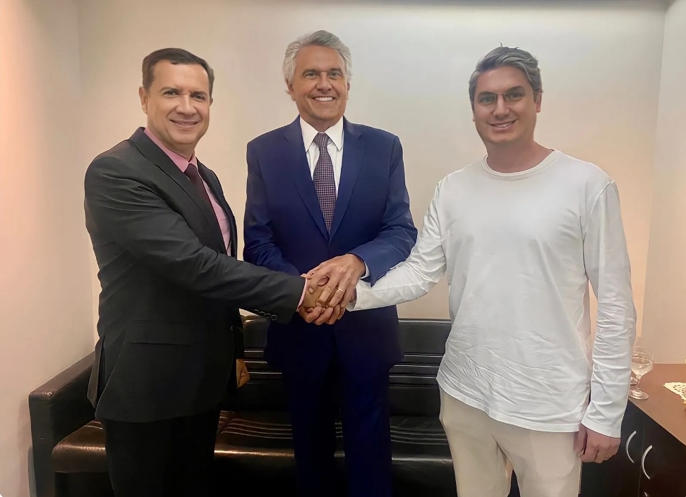 Governador Caiado Impulsiona União Política entre Hildo do Candango e Dr. Lucas