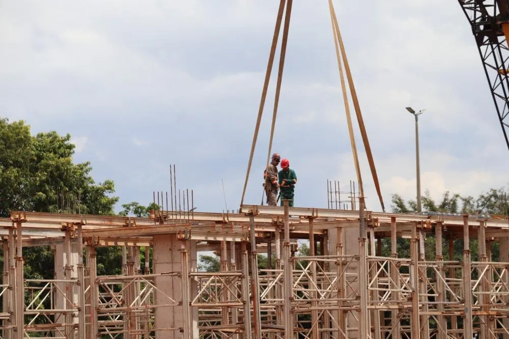 Obra de construção do Hospital Regional do Recanto das Emas utiliza tecnologia inovadora